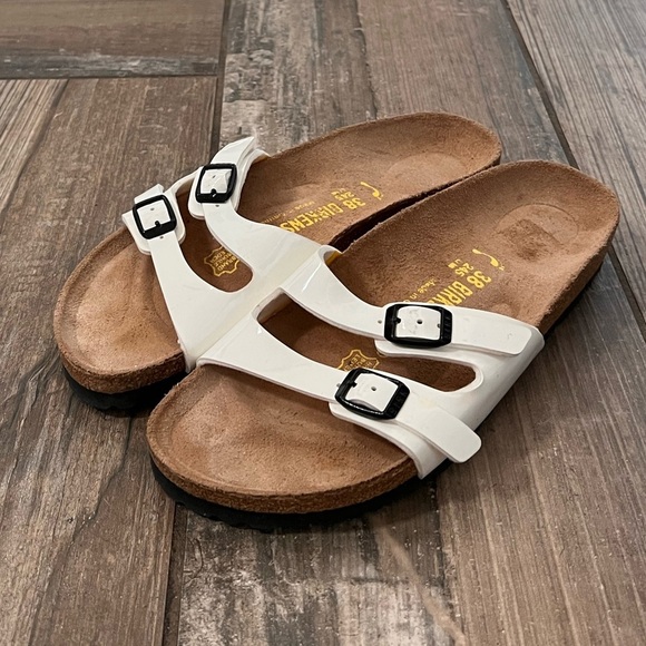 Birkenstock Ibiza Sandal in white size 7 - Picture 1 of 9